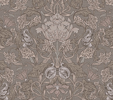 Коричневые обои с цветами Loymina British Style Garden Brit 11 002-1